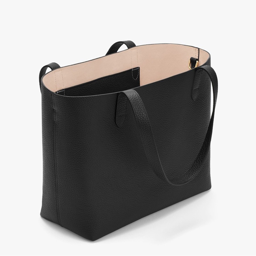 NWOT *BUNDLE* Small Classic Structured Tote + Organizer + Strap